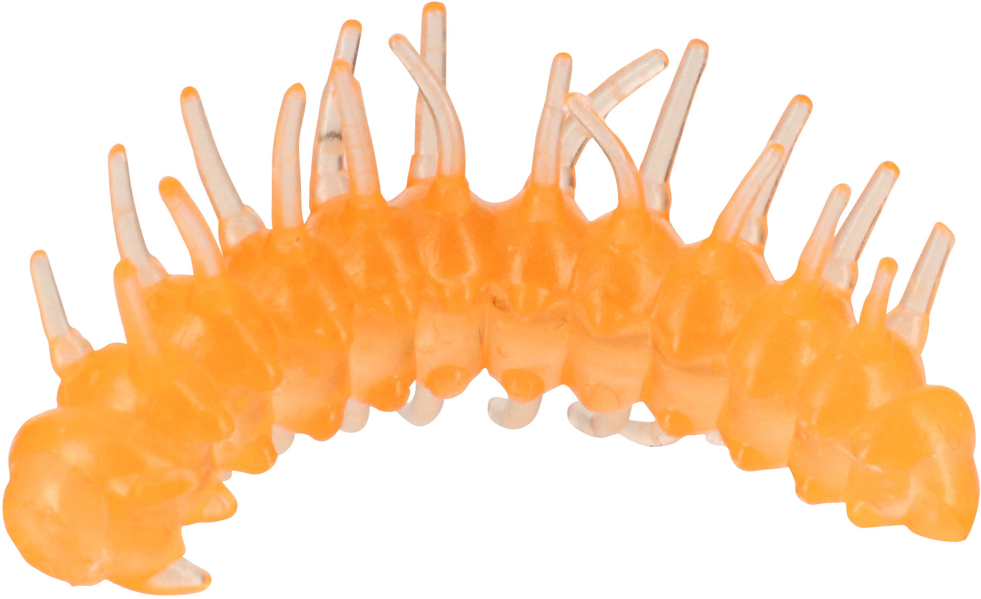 Illex Magic Larva 3.5 cm [1.14 g] ghost orange 6-pack