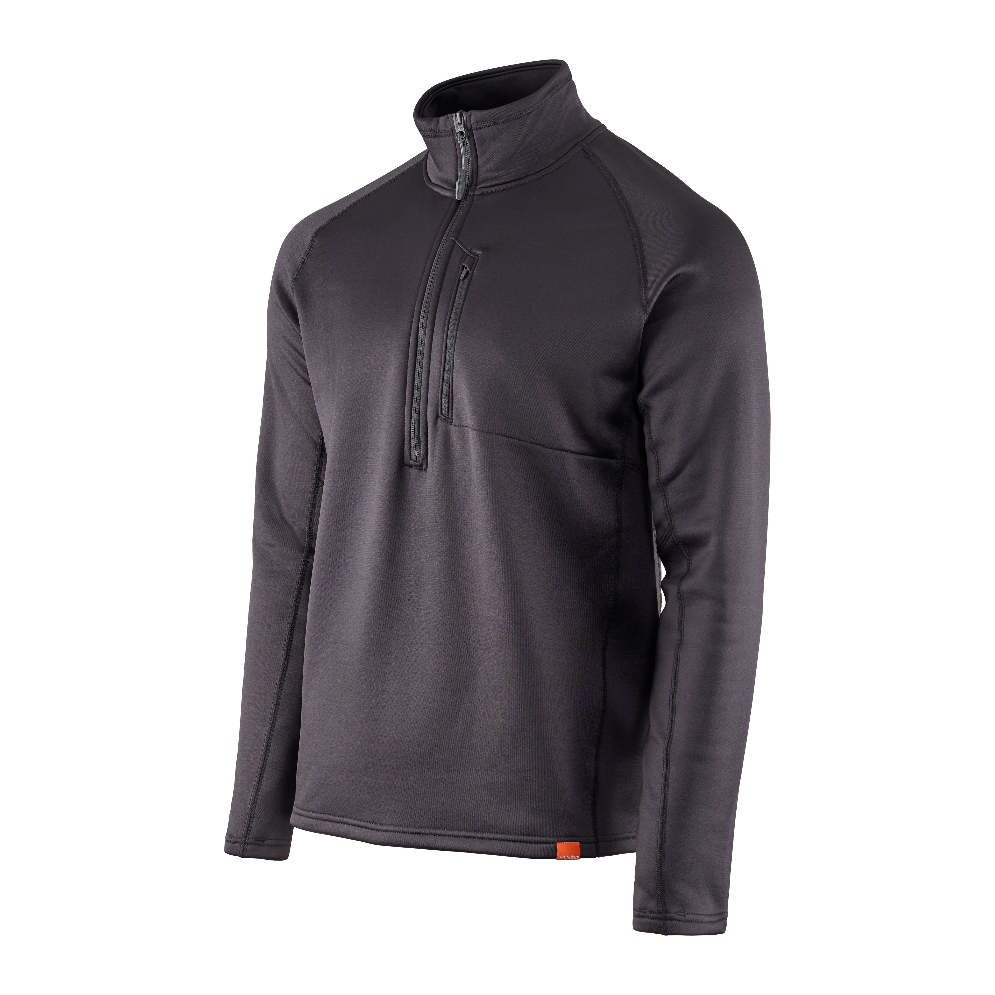 Grundéns Grundies Thermal 1/2 Zip tröja black medium