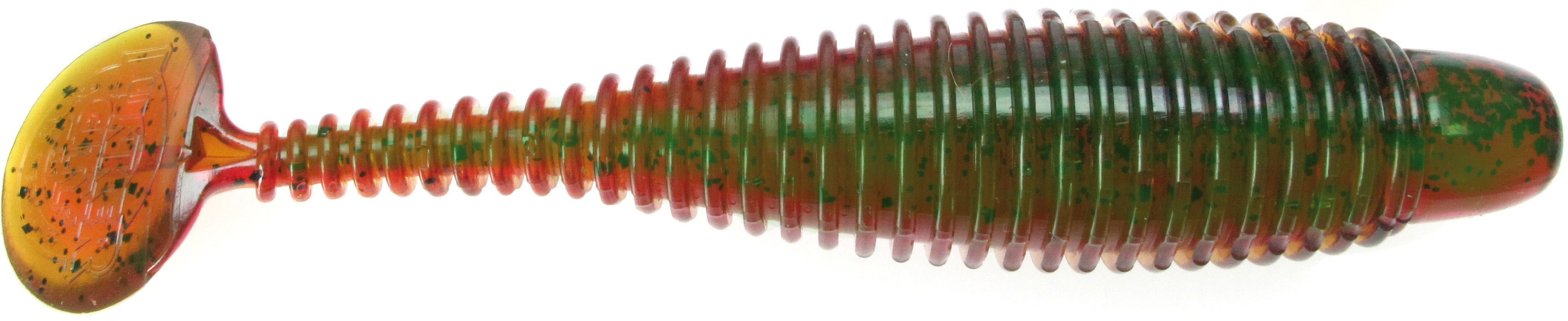 Lunker City Grubster 7 cm [4.1 g] motor oil pepper 10-pack