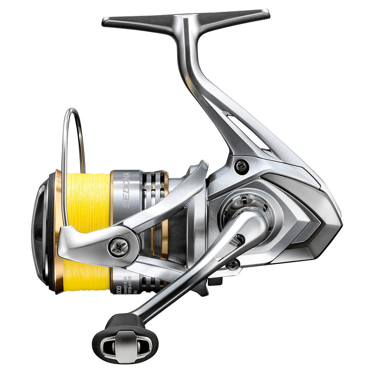 Shimano Sedona FJ 2500SPE frambromsad haspelrulle inkl. flätlina