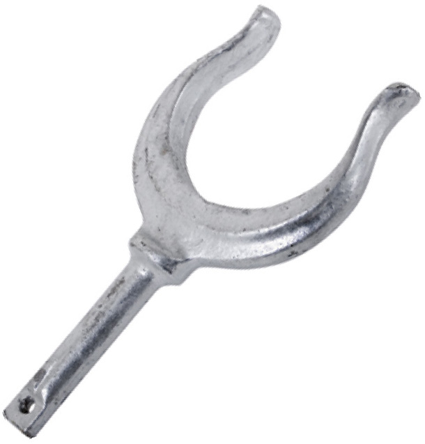 Fladen Årklyka galvad 155 x 65 mm med 14 mm tapp 1-pack