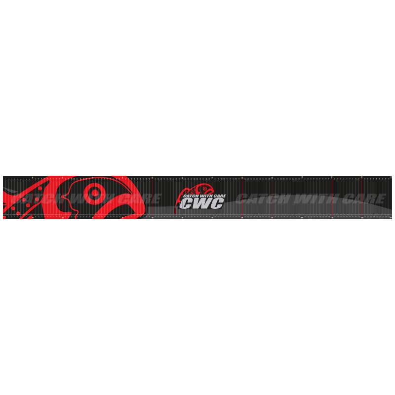 CWC Måttdekal "Catch with Care" UV 130 cm