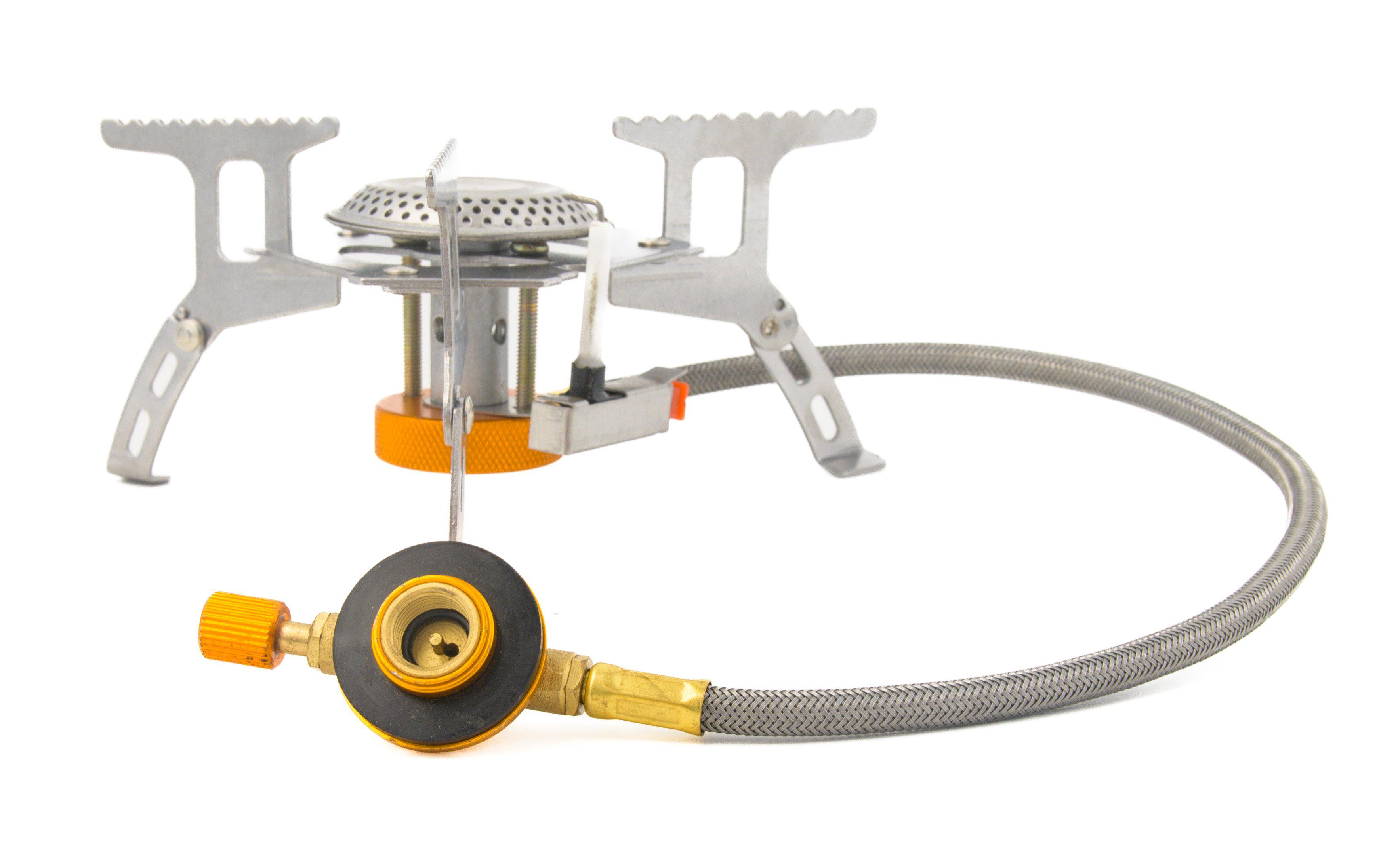 Fladen Gaskök 3500W [110 x 60 mm] silver/orange