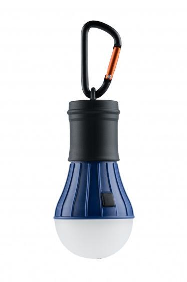 Ace Camp LED tältlampa med karbinhake blå