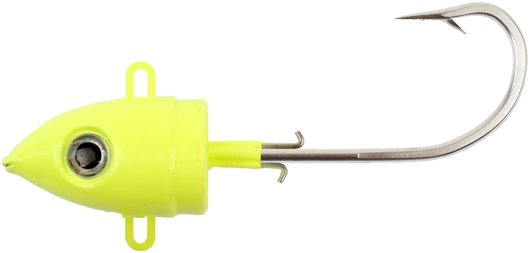Wiggler Bullet jiggskalle 500 g med 12/0 krok lys 1-pack