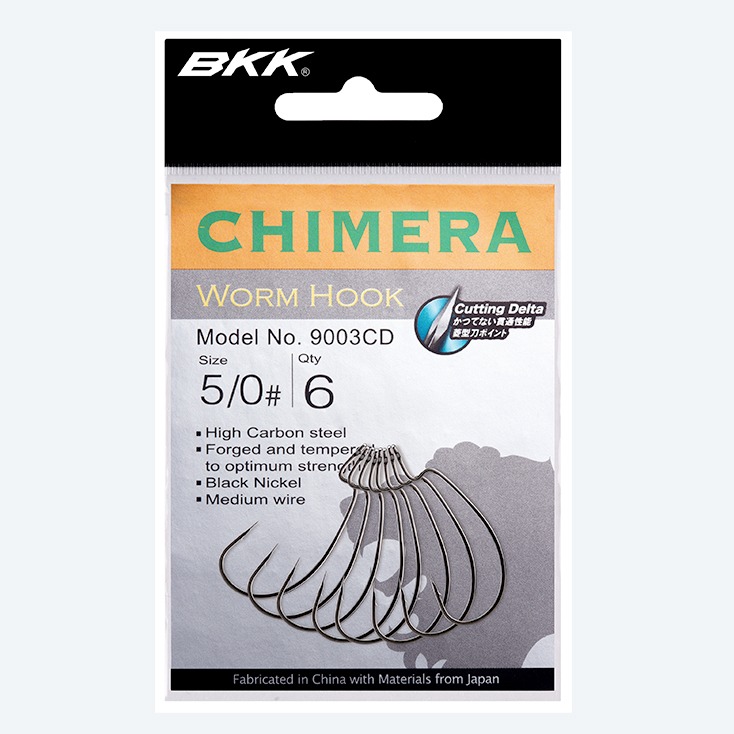 BKK Chimera Cutting Delta offsetkrok stl. 2/0, 7-pack