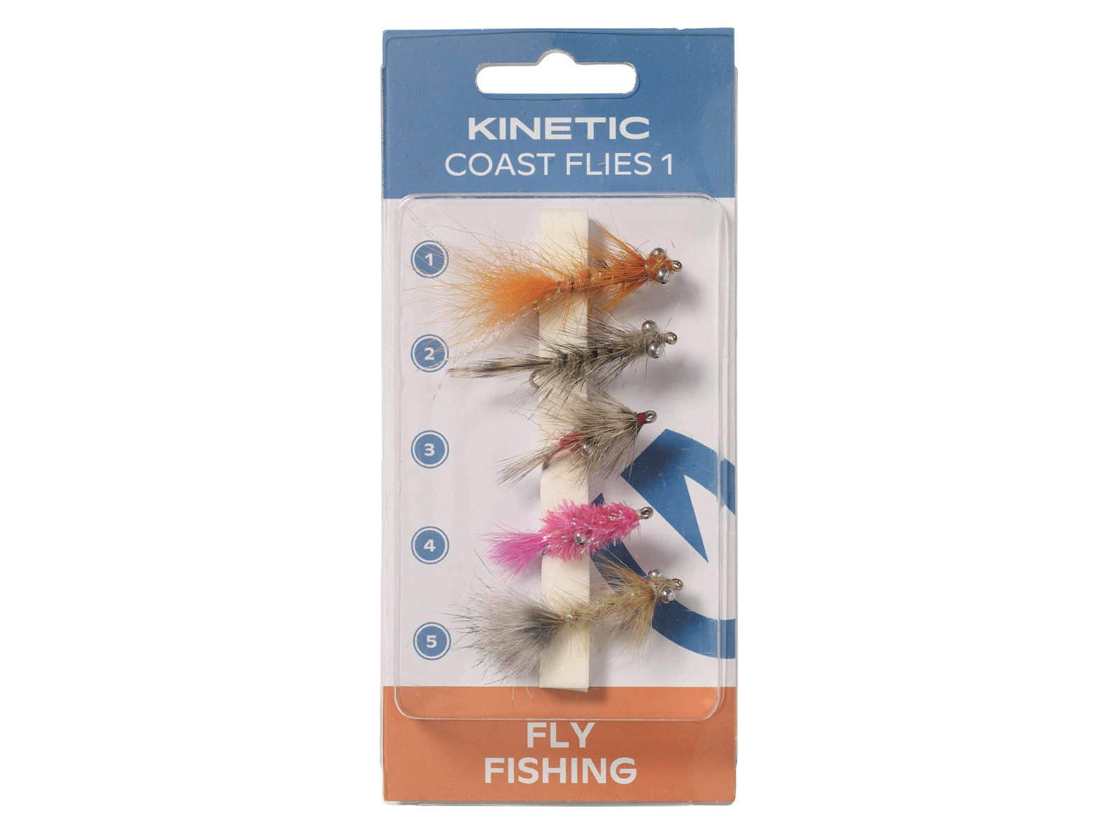 Kinetic Coast 1 flugor 5-pack