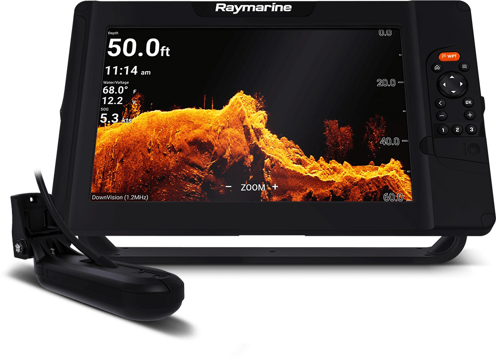 Raymarine Element 12 HV.02 + HV100.02 givare (inkl. LightHouse Norden+Tyskland sjökort)