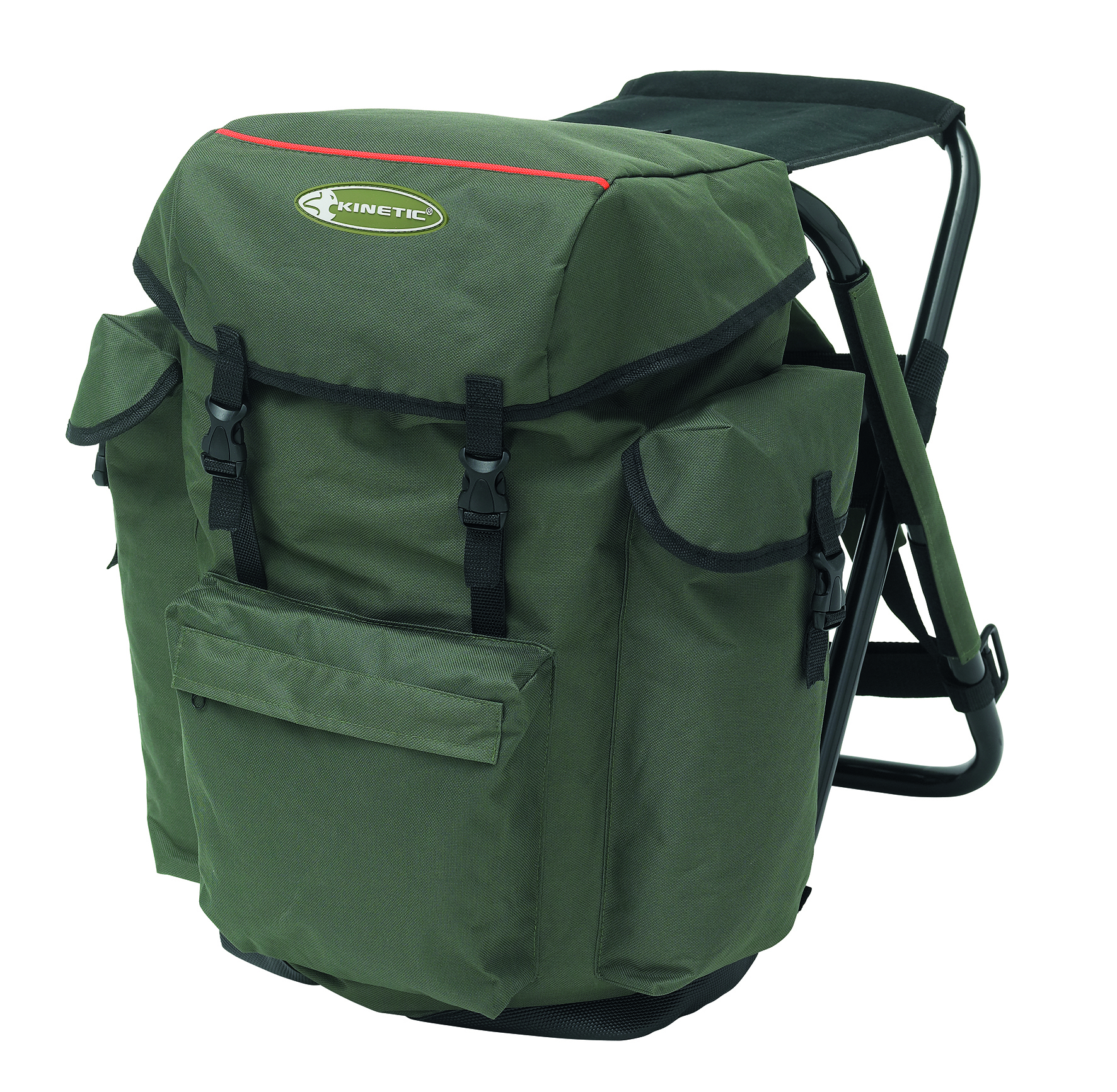 Kinetic High Seat stolryggsäck 35 l mossgrön
