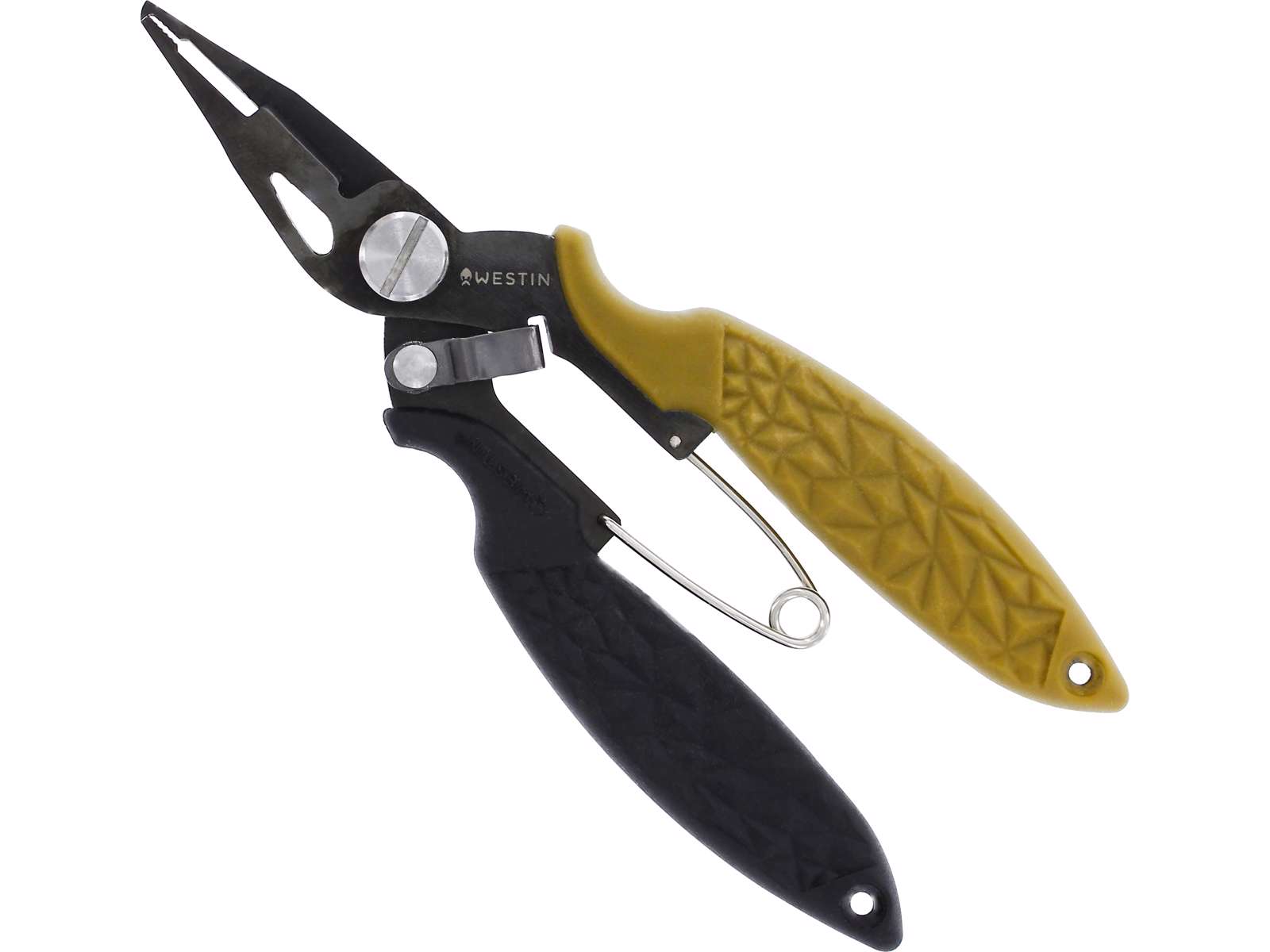 Westin Finesse fjärderring-/fisketång 13.5 cm svart/sand