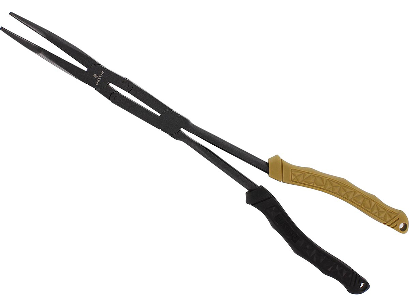 Westin dubbelledad avkrokningstång 34 cm svart/sand