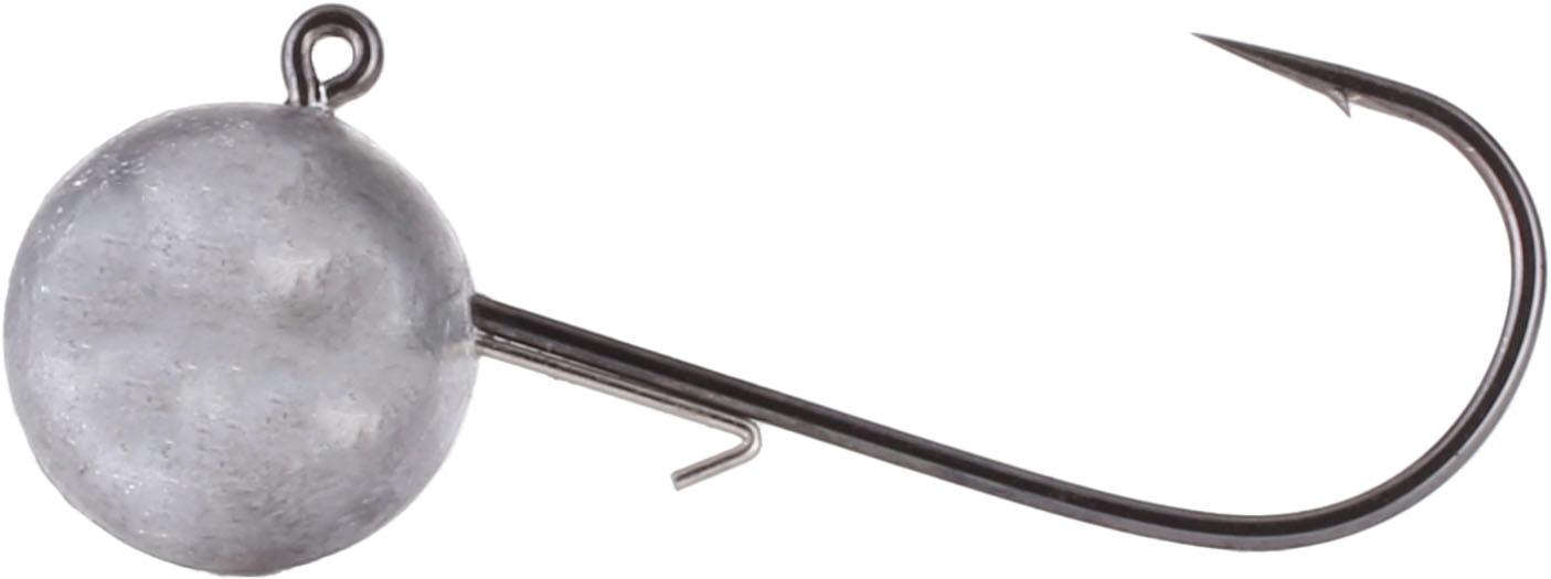 Hurricane Round jiggskalle 18 g med 3/0 krok silver 3-pack