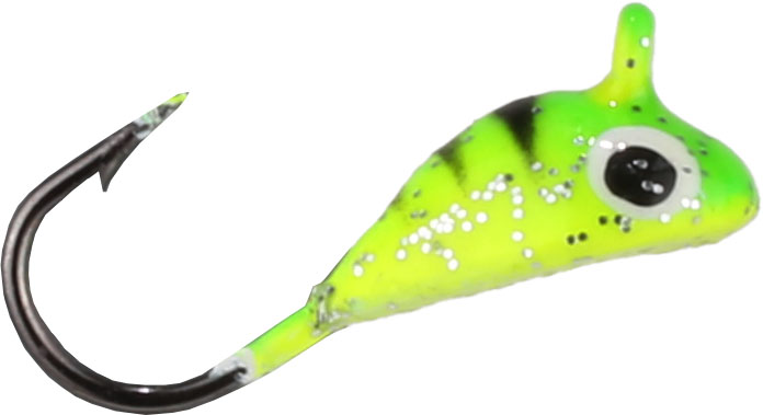 Hurricane Flatty [1.5 g] yellow green tiger 1-pack