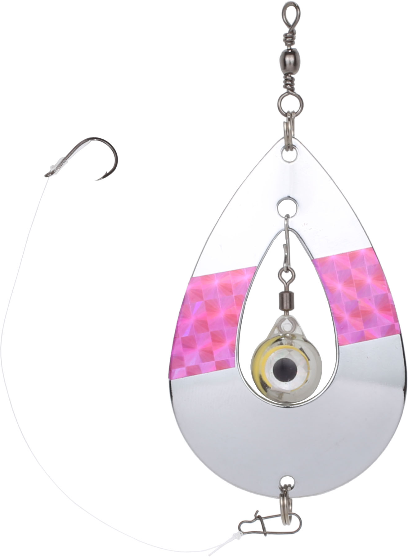 Wiggler Kalakinn Eye 7.5 cm silver pink 1-pack