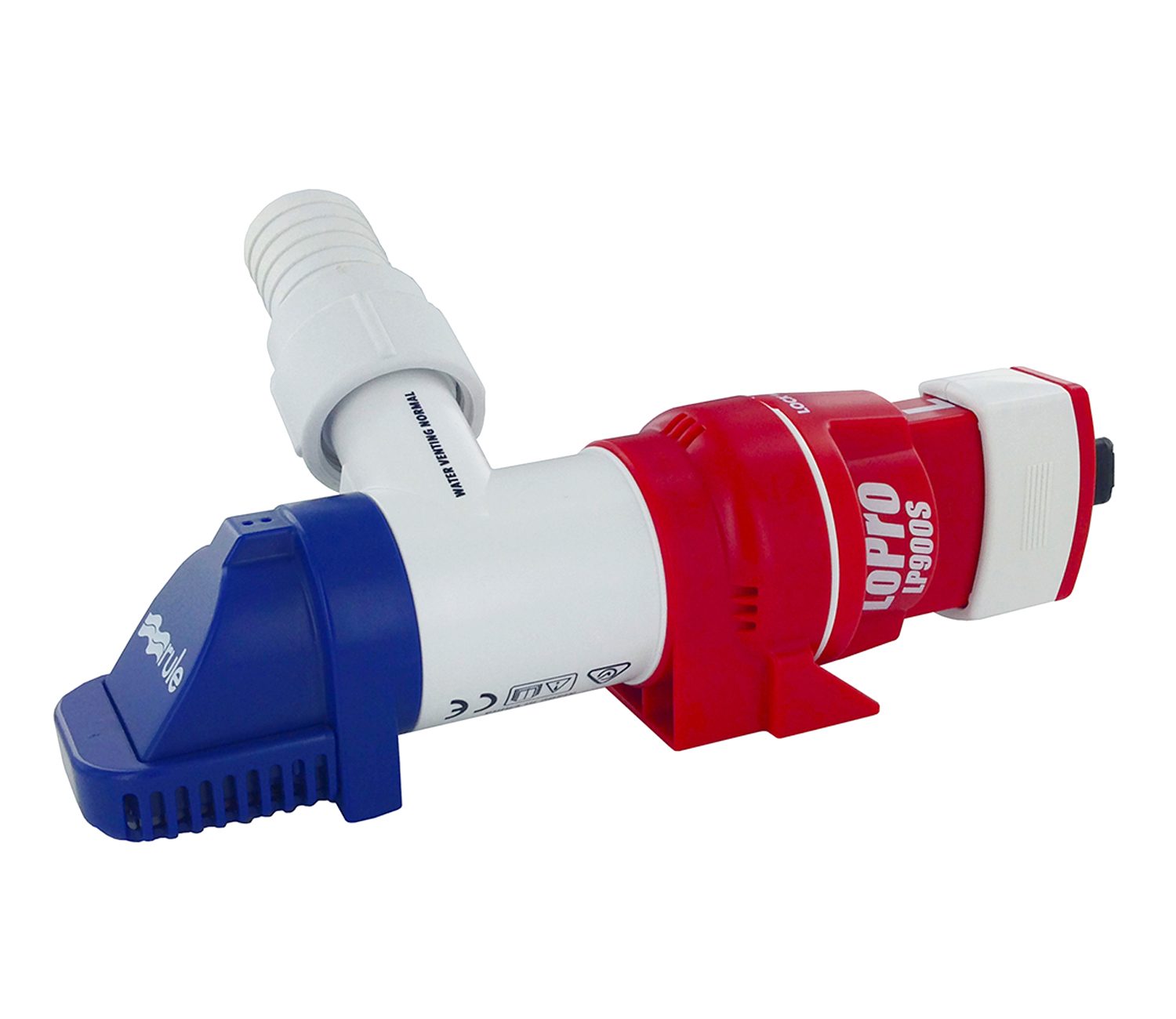 Rule LoPro 900 (LP900S) dränkbar pump med nivåvakt 12V
