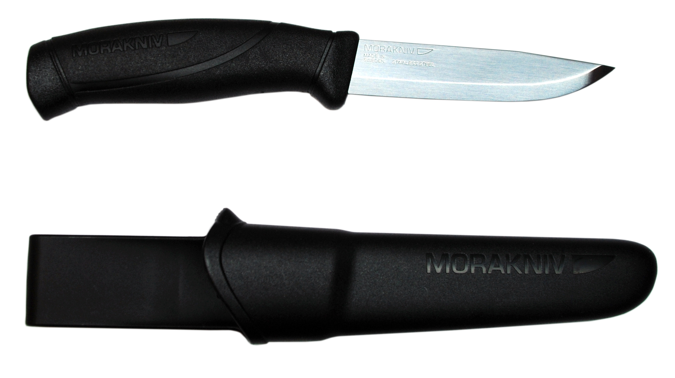 Morakniv Companion allt-i-ett kniv 104/219 mm svart