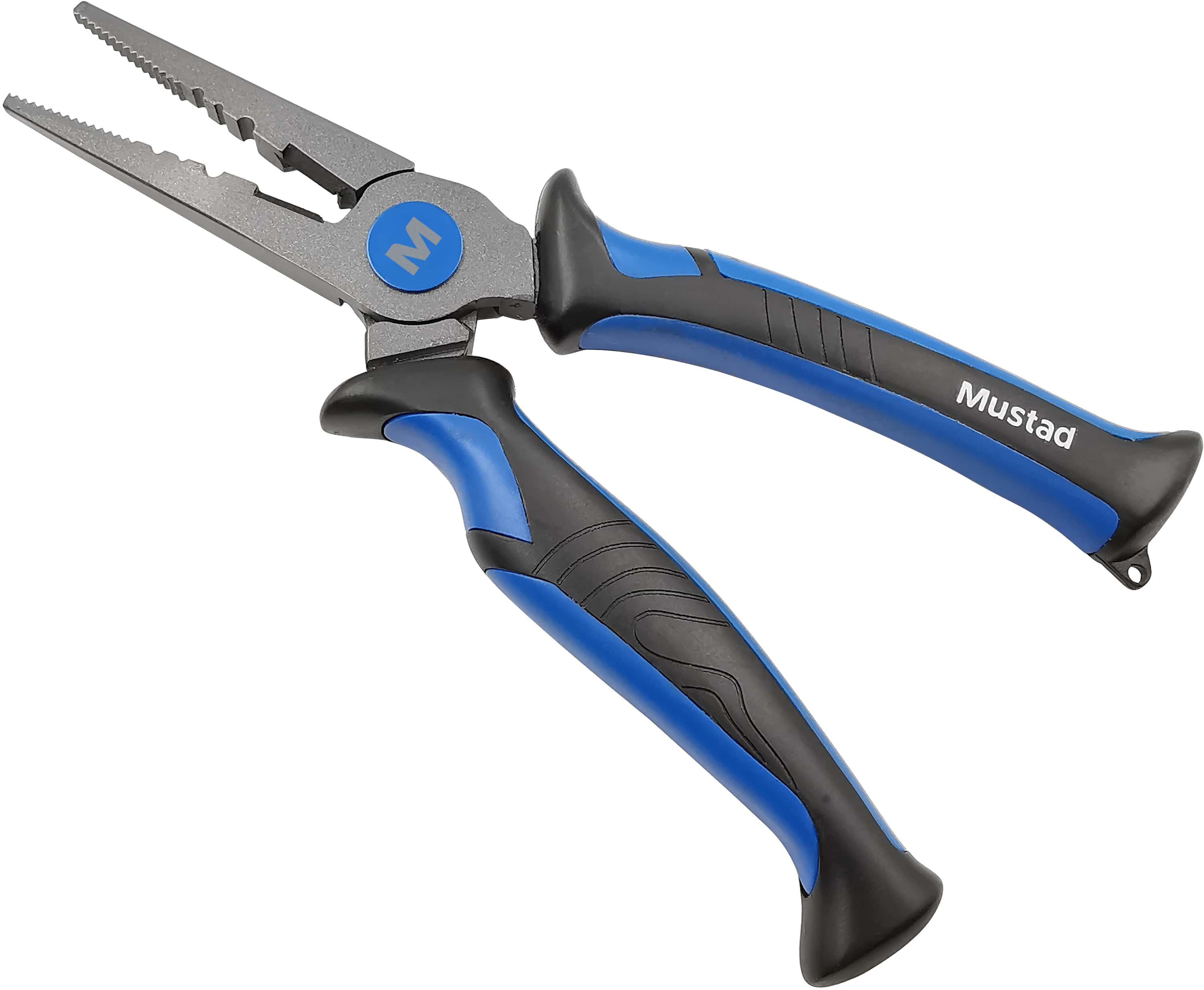 Mustad Hero fisketång 18 cm svart/blå