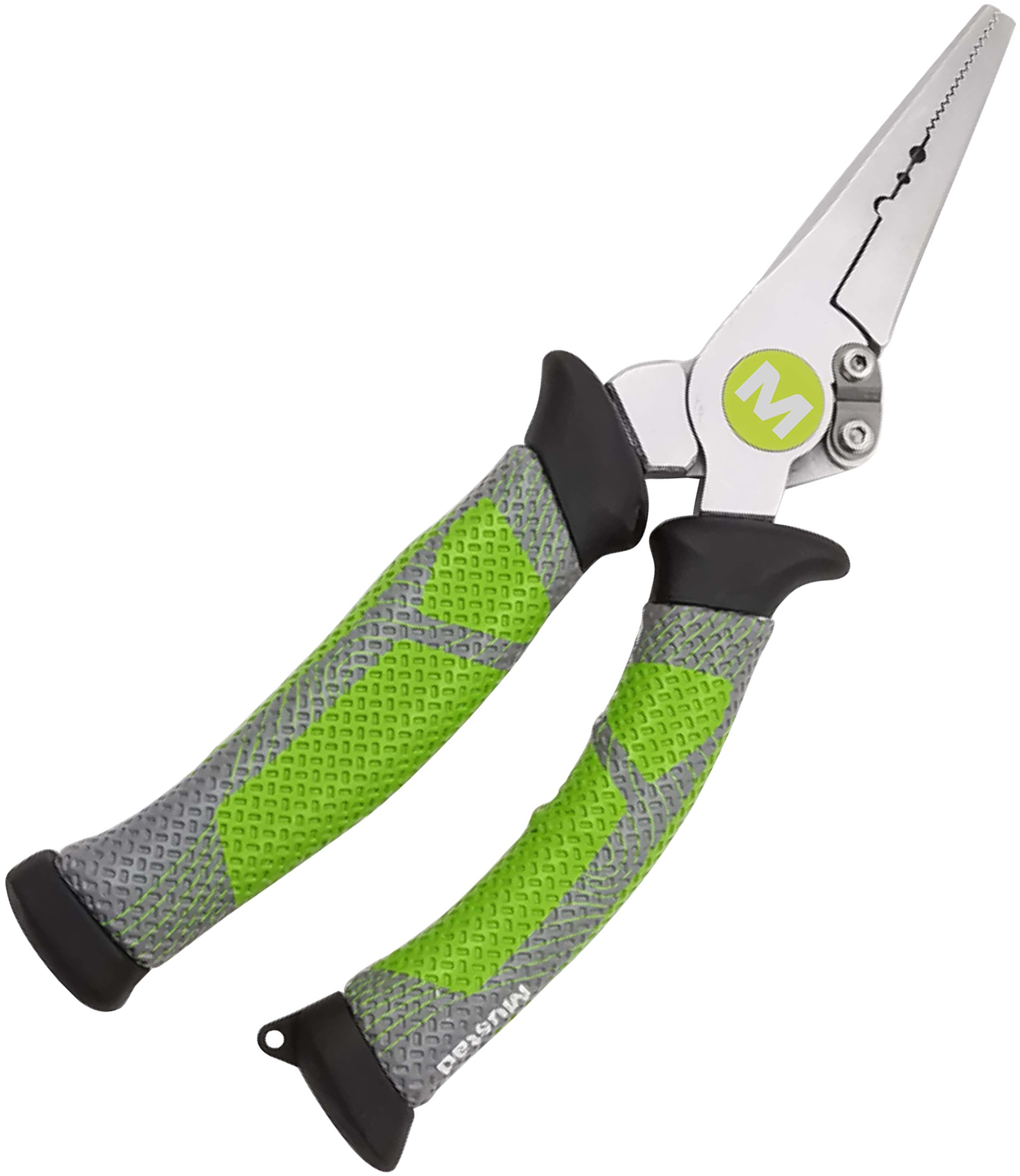 Mustad Hero fisketång 18 cm grön/grå