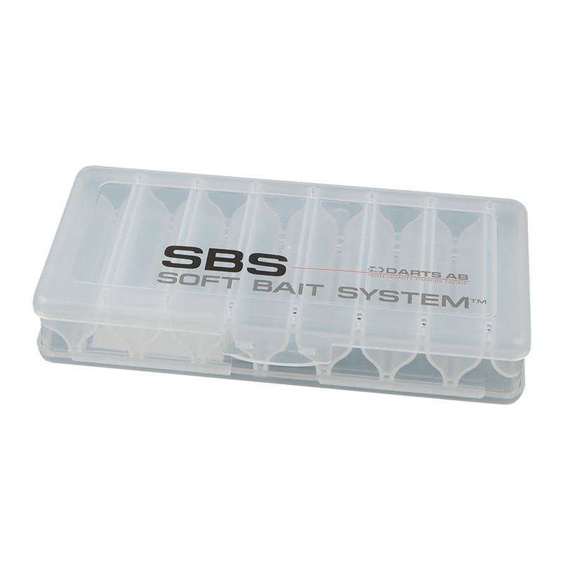 Darts SBS Soft Lure Box [19 x 9 x 3.5 cm] klar x-small
