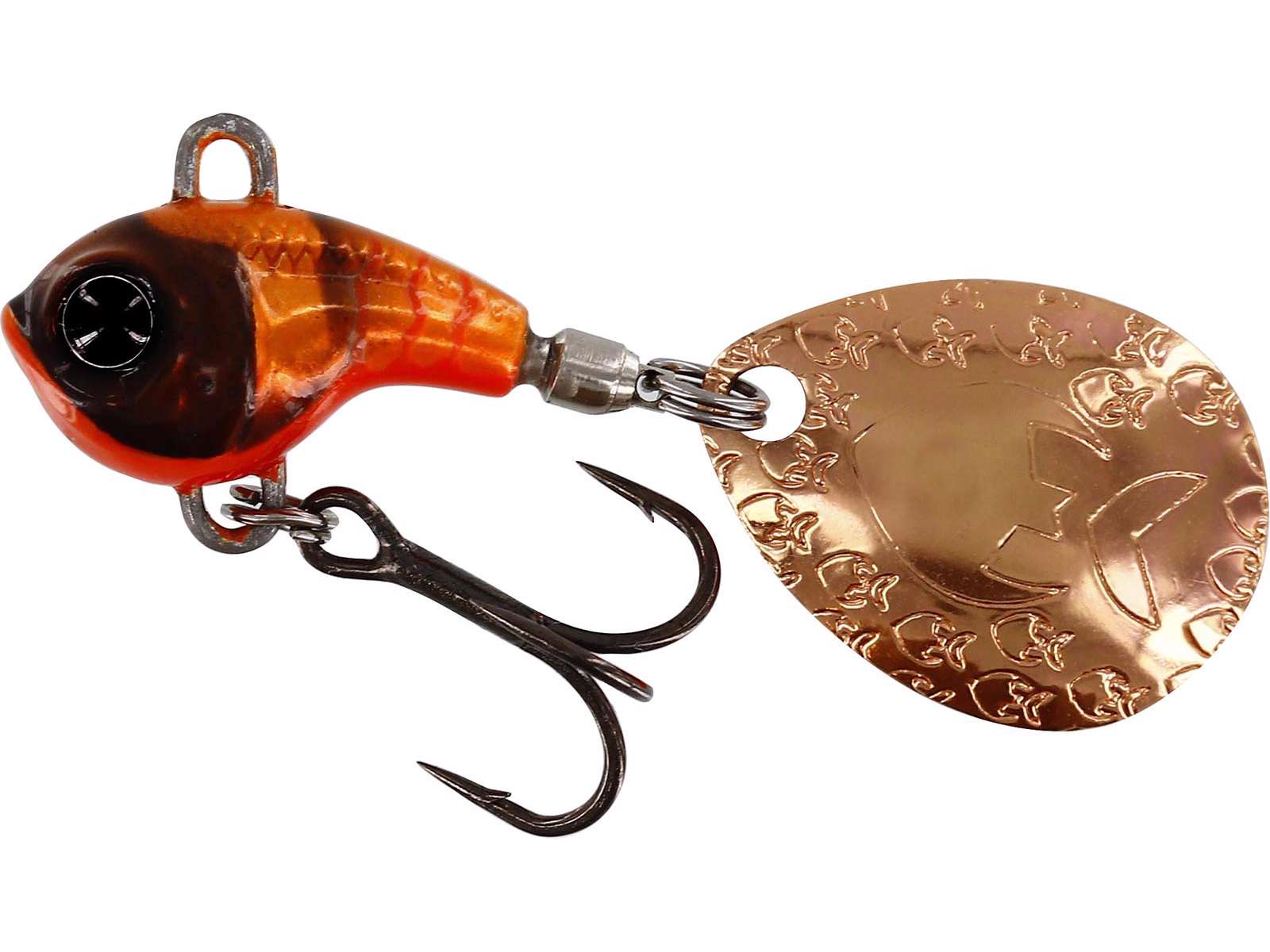 Westin DropBite Tungsten Spin Tail Jig 1.8 cm [9 g] fire craw 1-pack