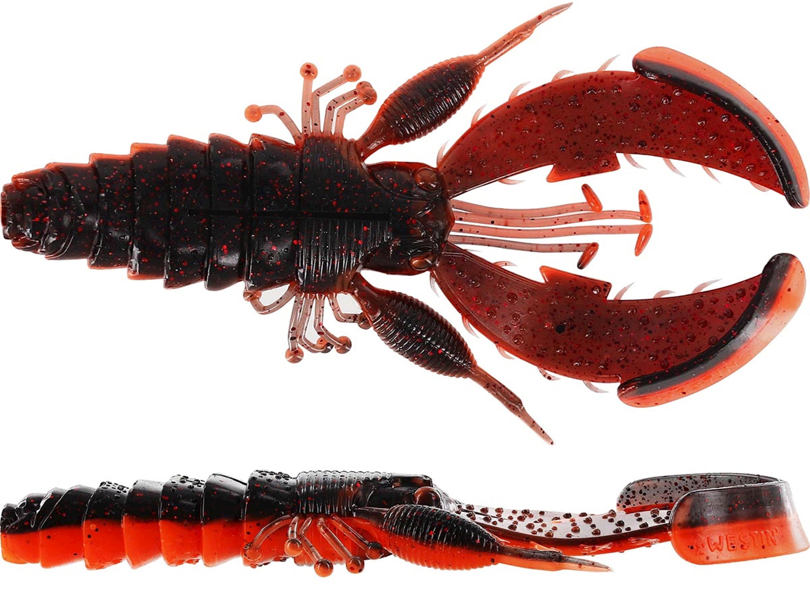 Westin CreCraw Creaturebait 8.5 cm [7 g] lava craw 5-pack