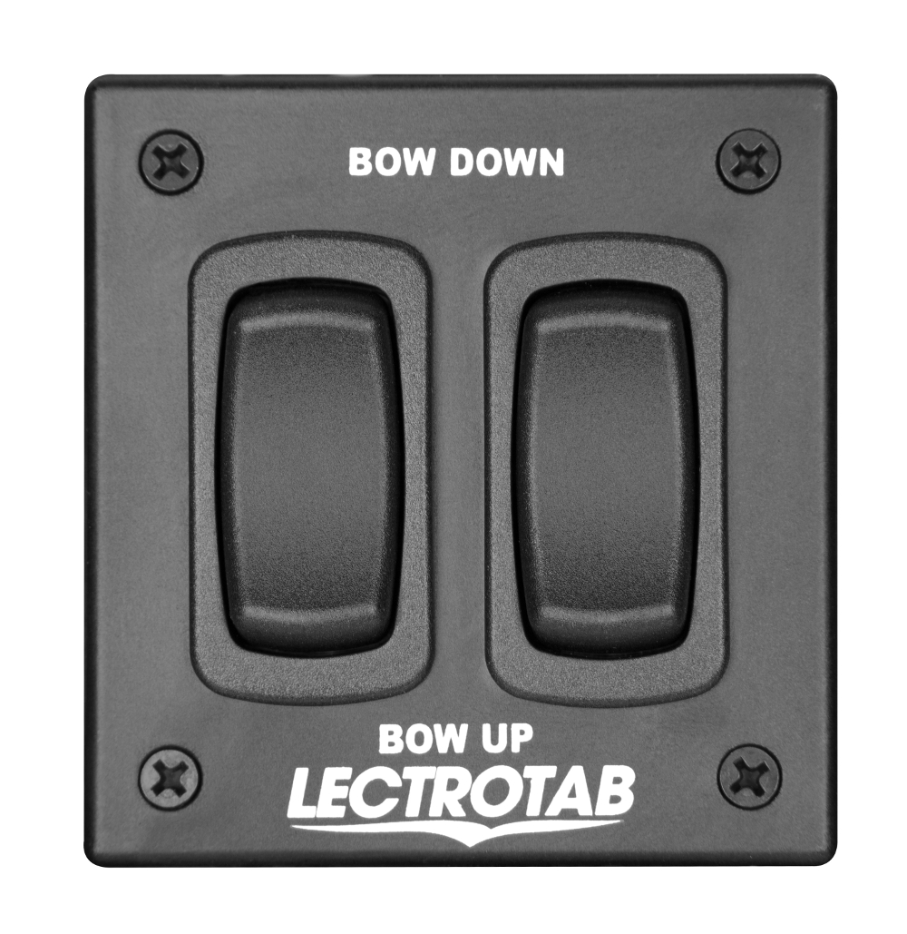 Lectrotab SAF-SC trimplanspanel med två knappar (80 x 83 mm)