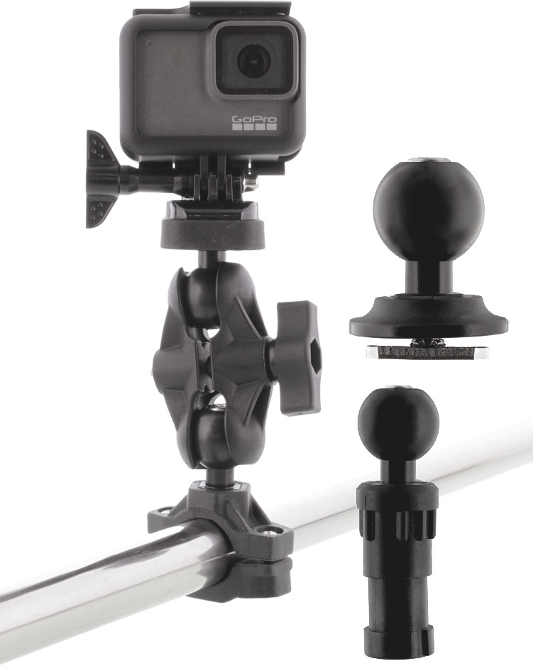 Scotty Action Camera fäste [134] GoPro kompatibelt svart 1-pack