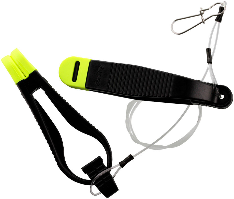 Scotty Power Grip Plus Stacker [1179] linutlösare med Cannonball-fäste & 76 cm nylonlina 1-pack