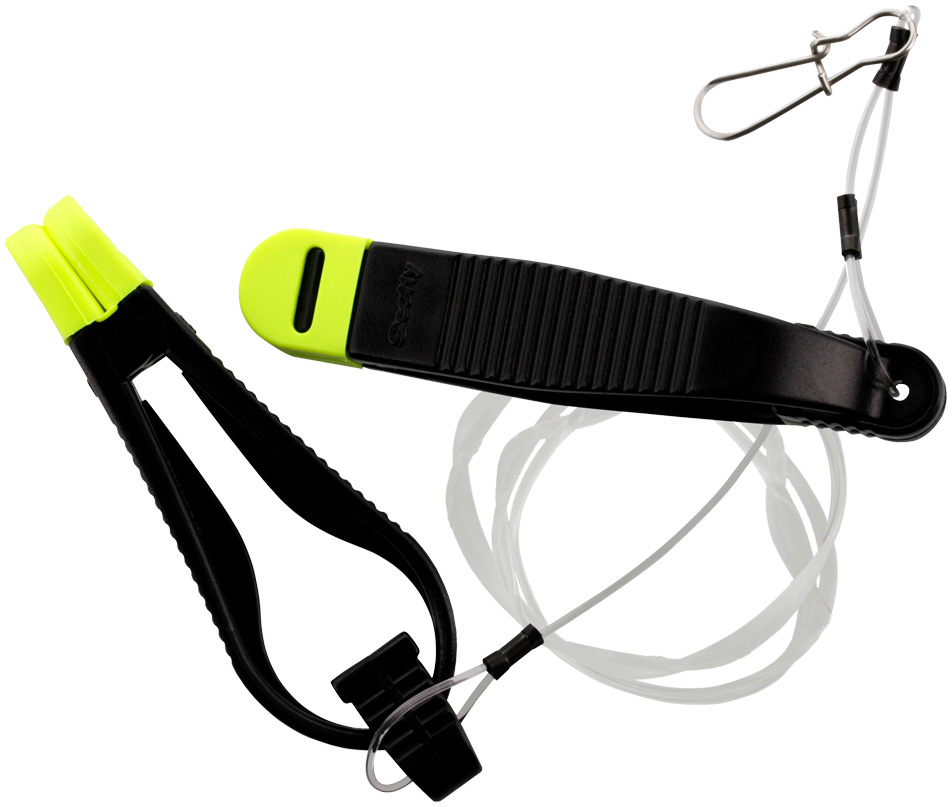 Scotty Power Grip Plus Stacker [1191] linutlösare med Cannonball-fäste & 122 cm nylonlina 1-pack