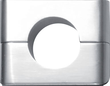 Wiggler extrafäste till aluminium spöhållare silver