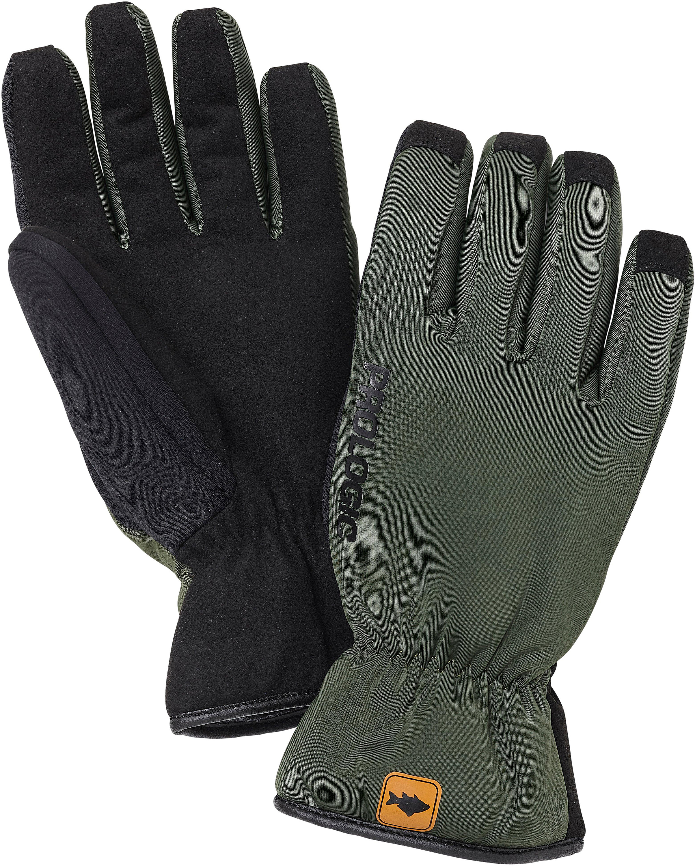 Prologic Softshell Liner-handskar grön/svart x-large