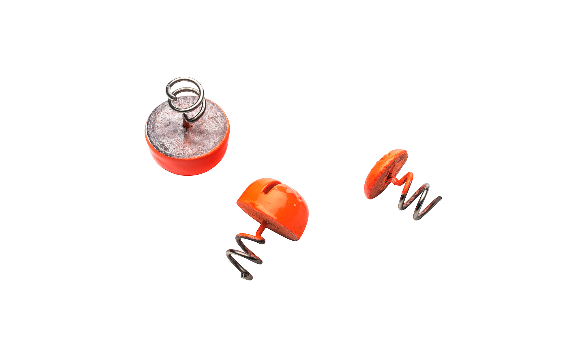 Svartzonker Screw-in Dot Bly ø11.7 mm 4.5 g fluo orange 3-pack