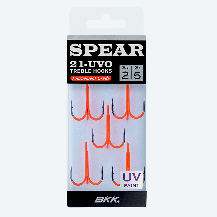 BKK Spear-21 UVO trekrok stl. 8 orange 7-pack