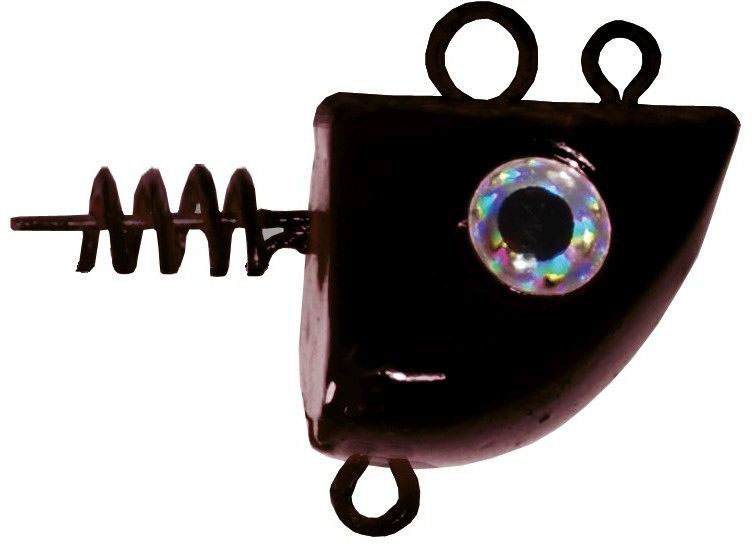 Wiggler Trac jiggskalle 50 g svart 2-pack