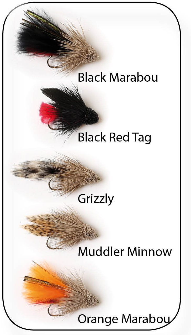 Hurricane Muddlers flugor 5-pack