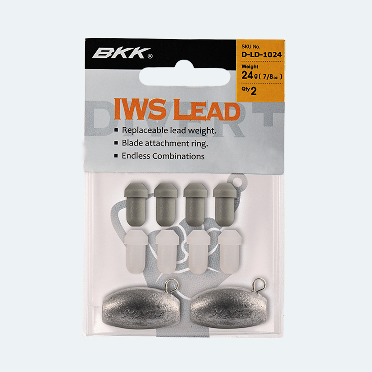 BKK IWS Lead sänke till offsetkrok 12 g, 2-pack