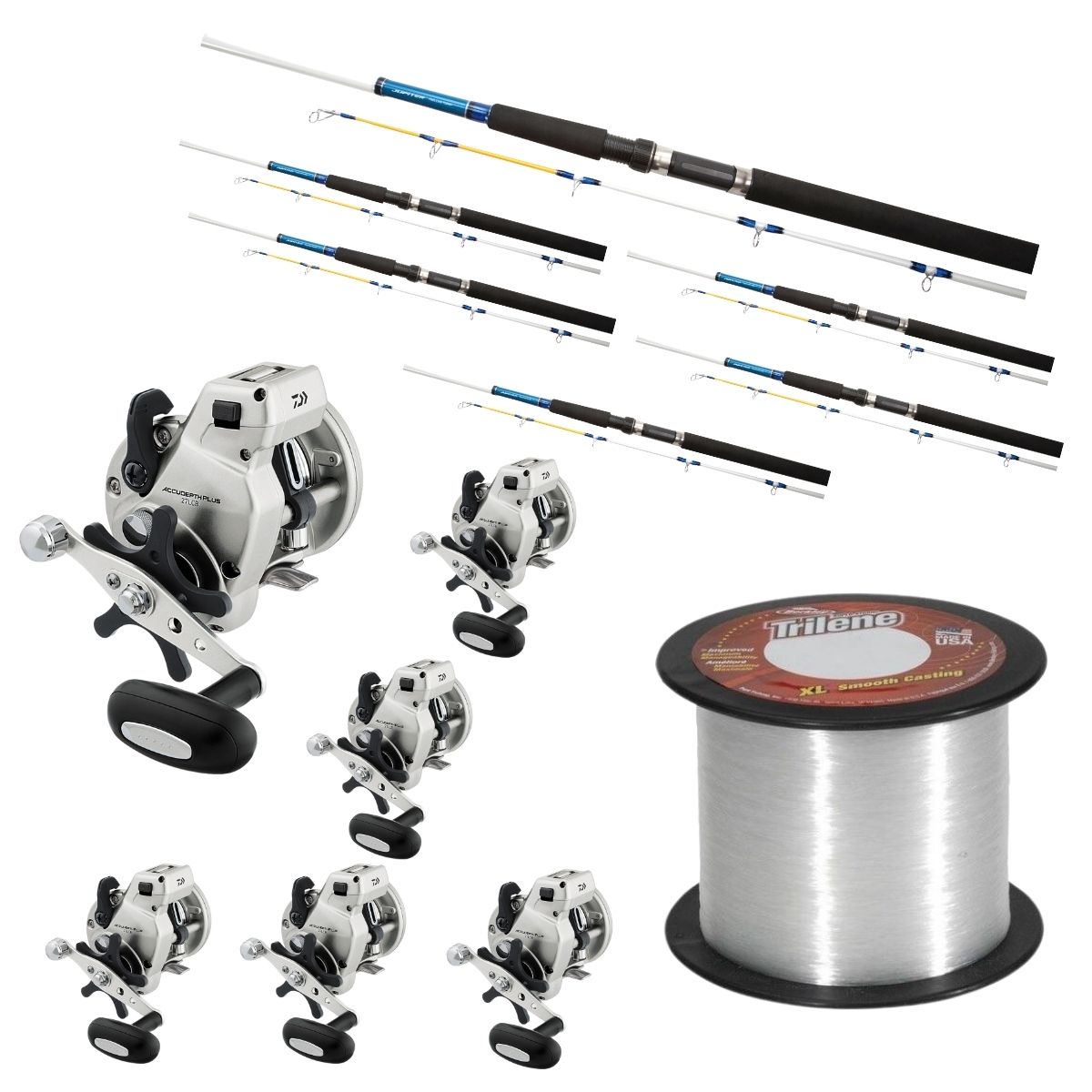 Ädelfisk Trollingset 6-pack