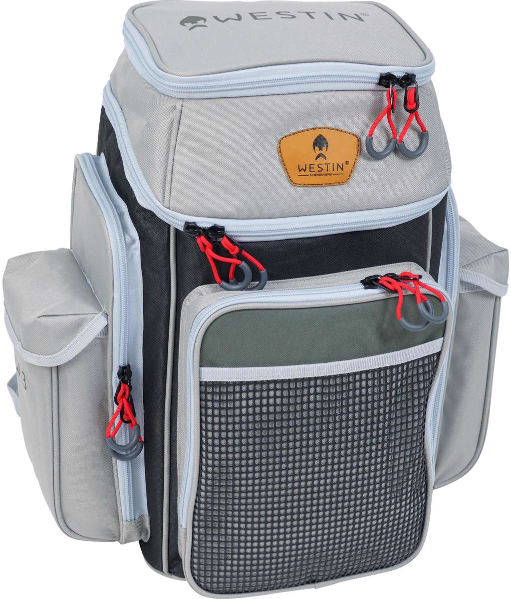 Westin W3 Backpack Plus [inkl. 2 betesaskar] grå/svart large