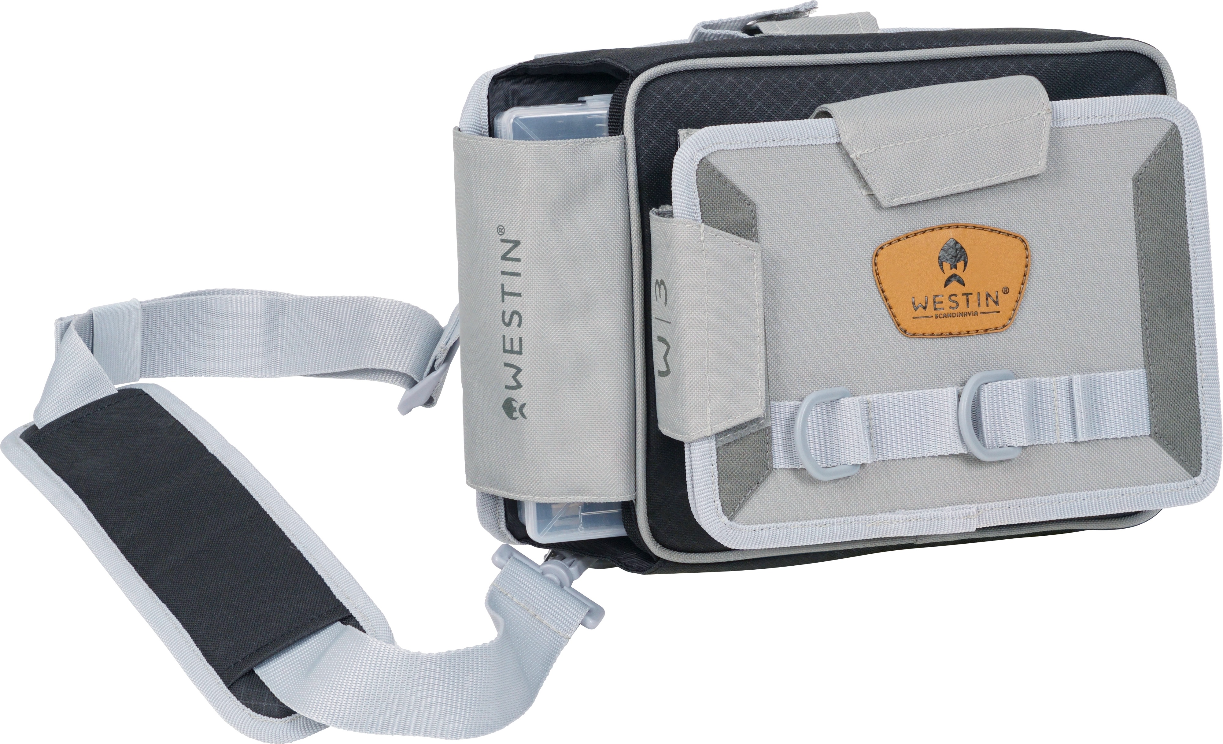 Westin W3 Quick Bag [inkl. 2 betesaskar] grå/svart small