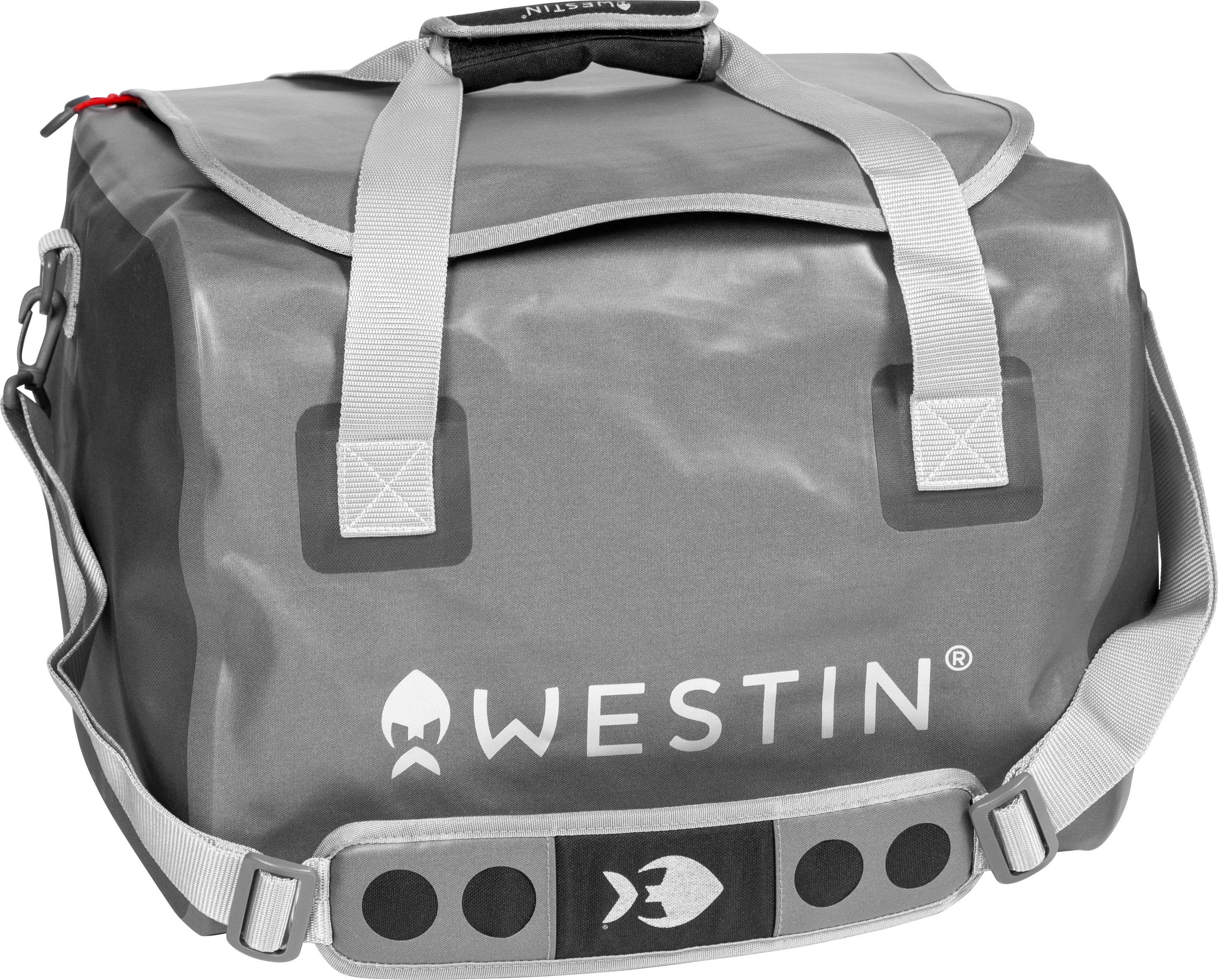Westin W6 Boat fiskeväska 40 l silver/grå medium