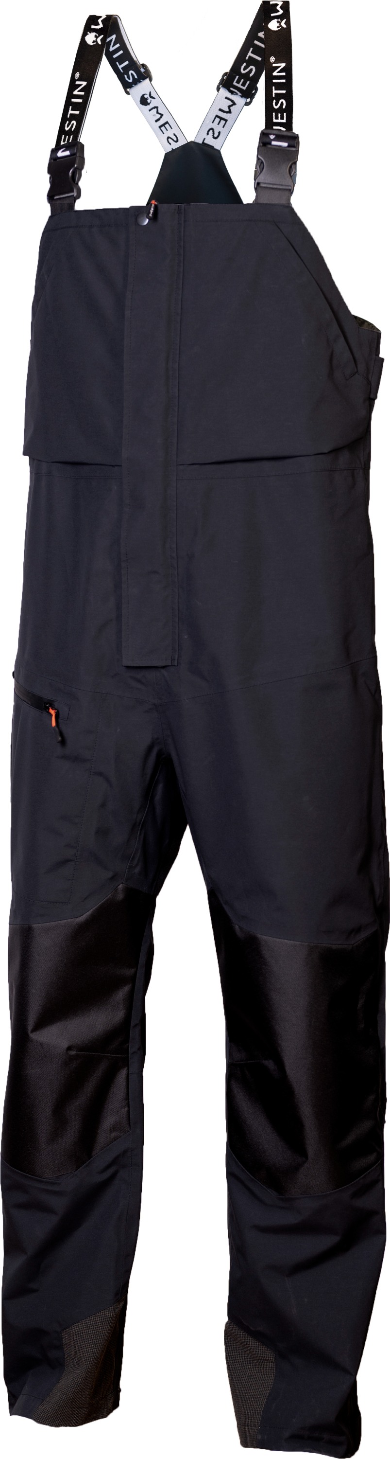 Westin W6 Rain hängslebyxor steel black medium