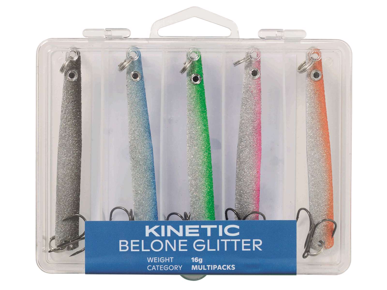 Kinetic Belone Glitter [16 g] mix 5-pack