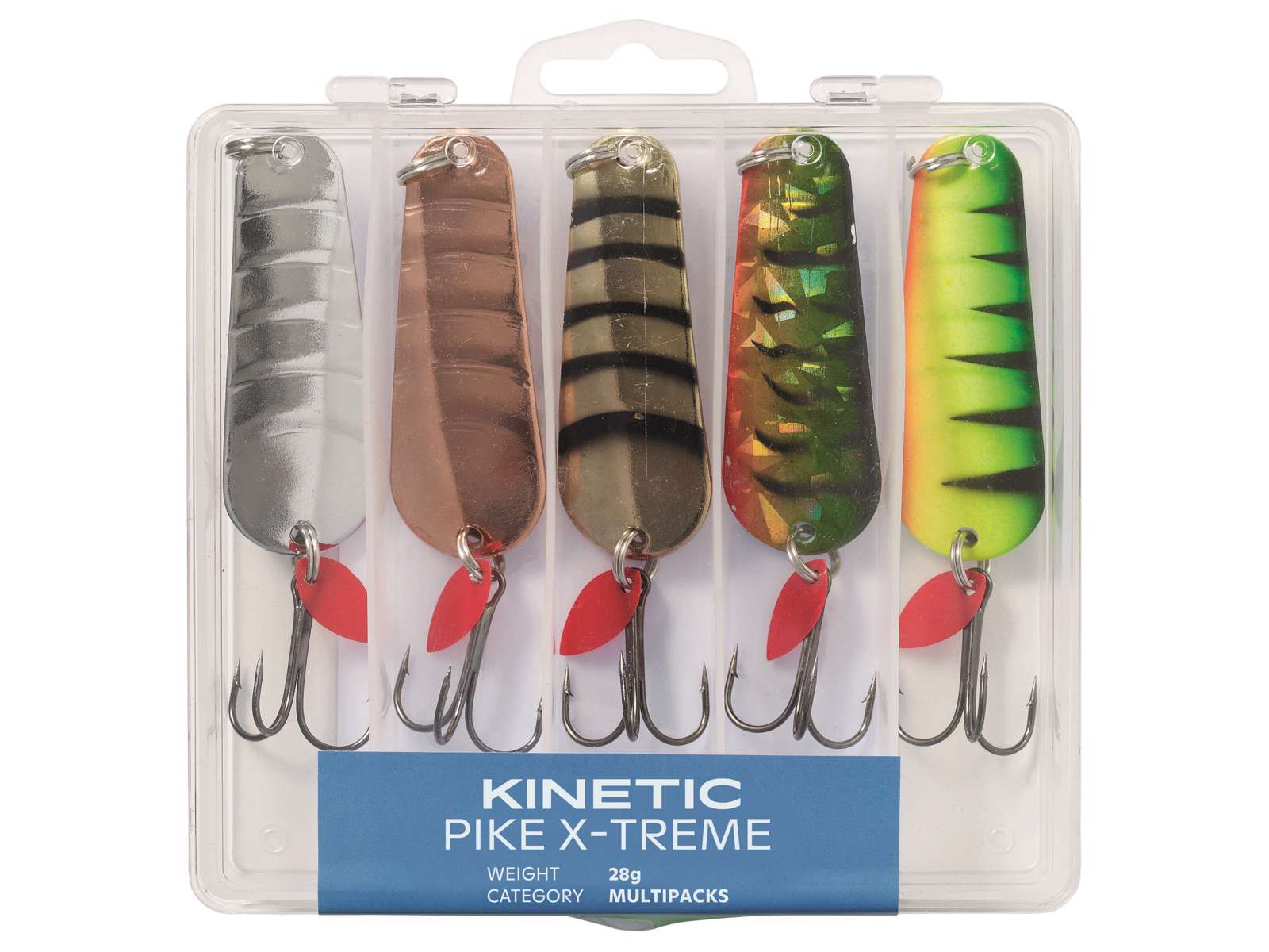Kinetic Pike X-treme [28 g] mix 5-pack