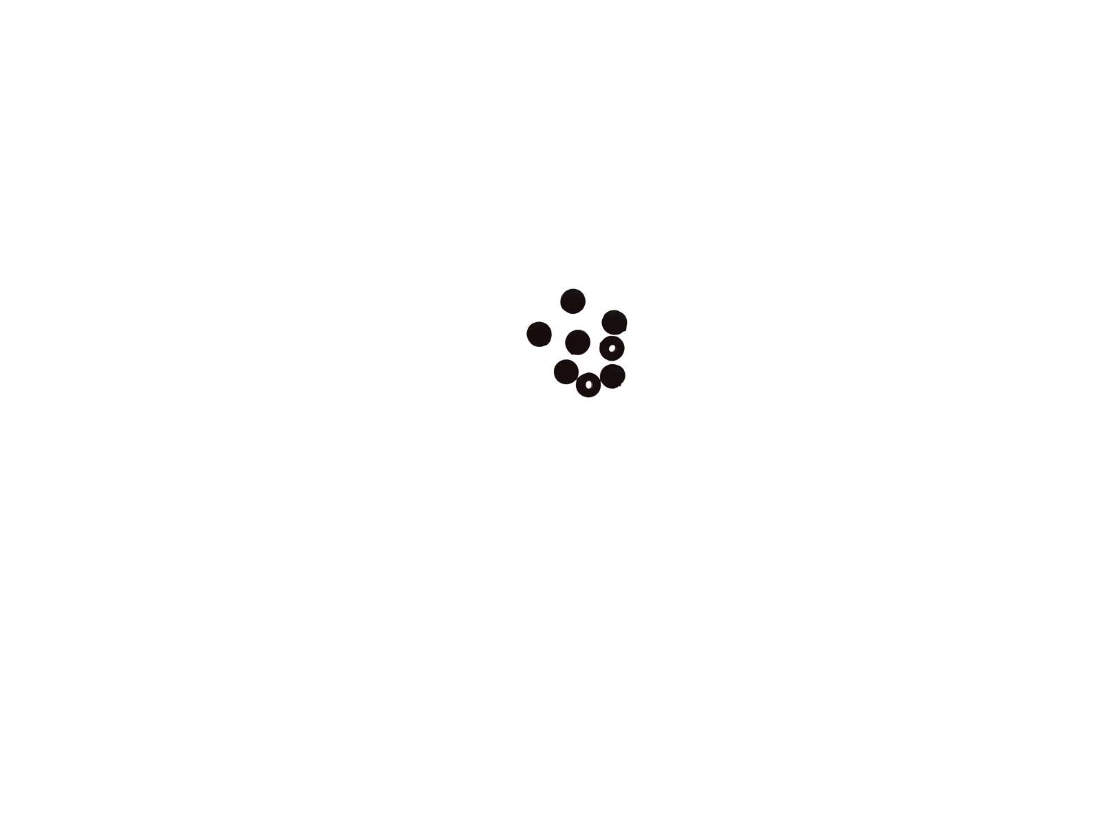 Kinetic Gummipärlor [5 mm] svart 20-pack