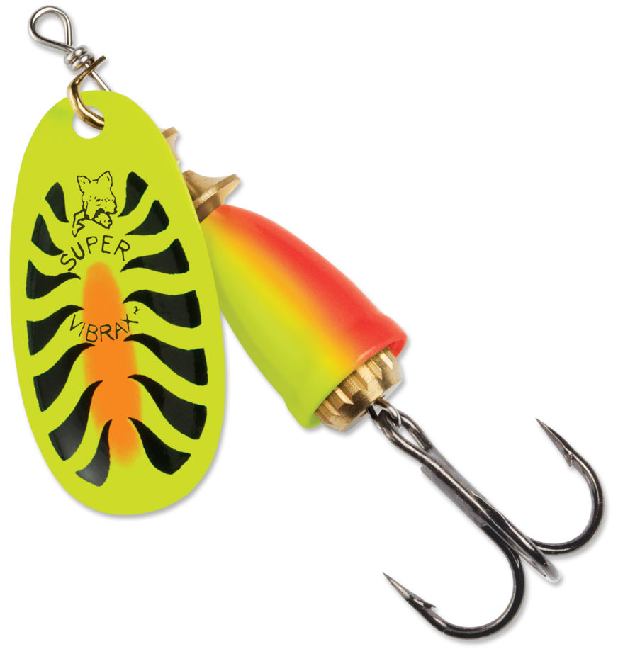 Blue Fox Vibrax Fluorescent 6 [18 g] firetiger 1-pack