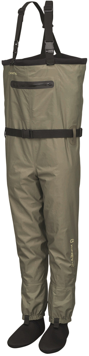 Kinetic ClassicGaiter St. vadare med neoprenfot oliv small