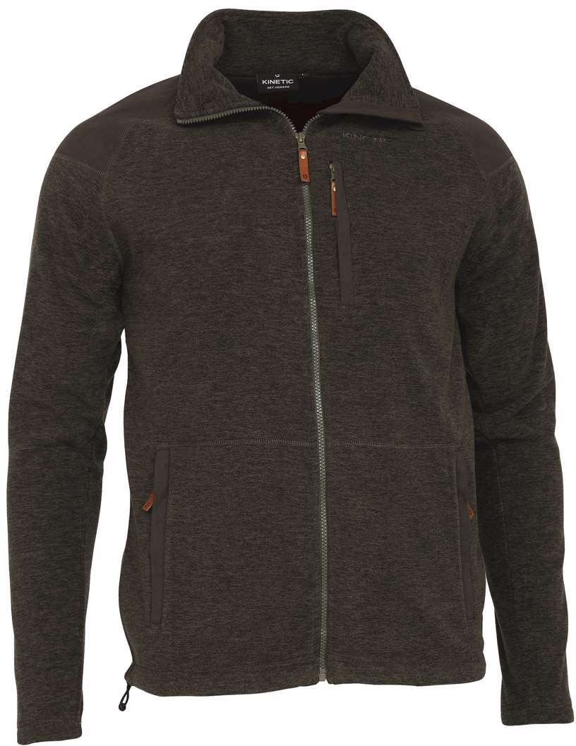 Kinetic Quest Fleece Wind Stop tröja mörkgrön xx-large