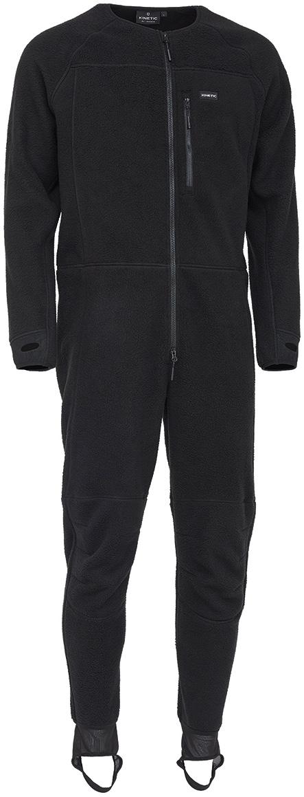 Kinetic Heavy Warm Bib L/S underställ svart large
