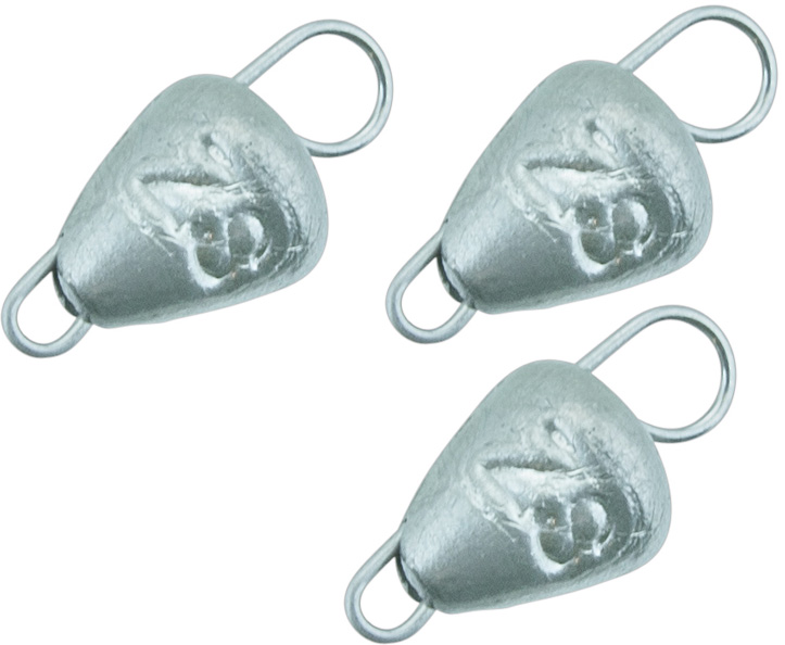 Svartzonker Swim Head jiggskalle 5 g 3-pack