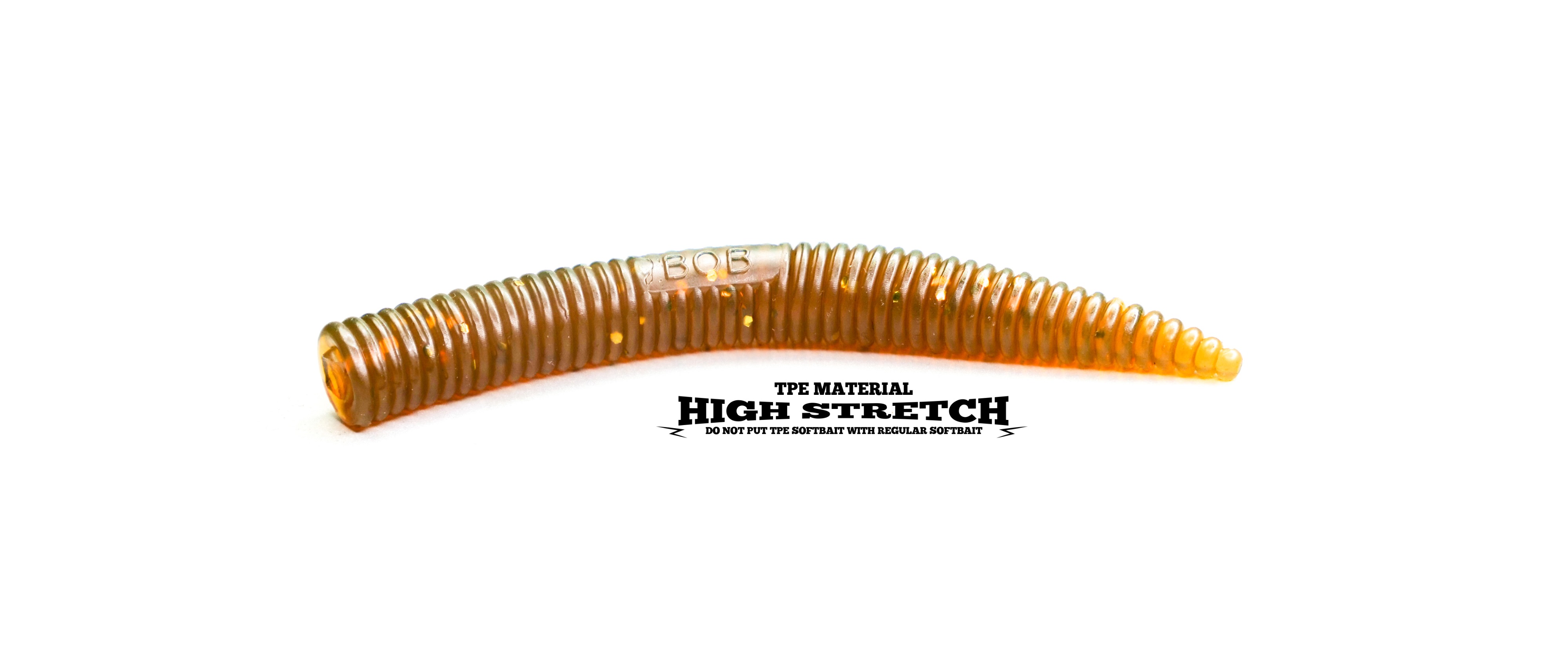 Bite of Bleak Nazeebo Worm 10 cm motoroil glitter 8-pack